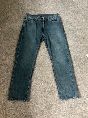 Levi's Classic Indigo Straight Jeans